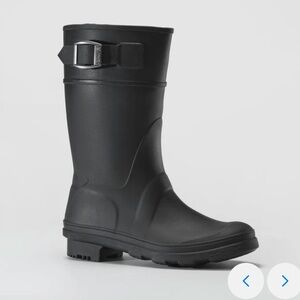 Kamik Raindrops kids' rain boots black